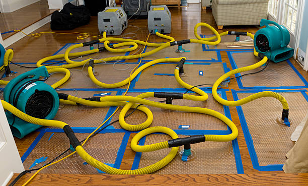 Professional Flood Damage Restoration technician working in Salt Lake City, UT